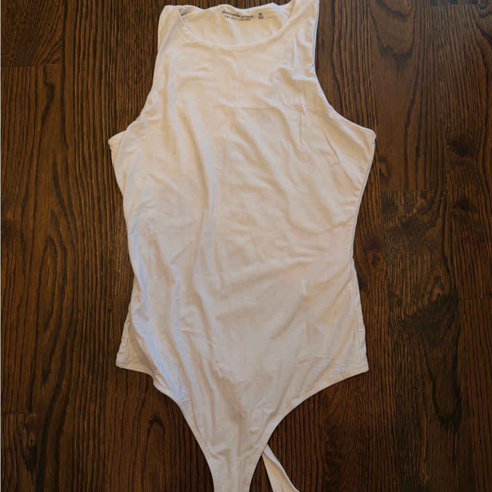 Abercrombie & Fitch Soft White Tank Top